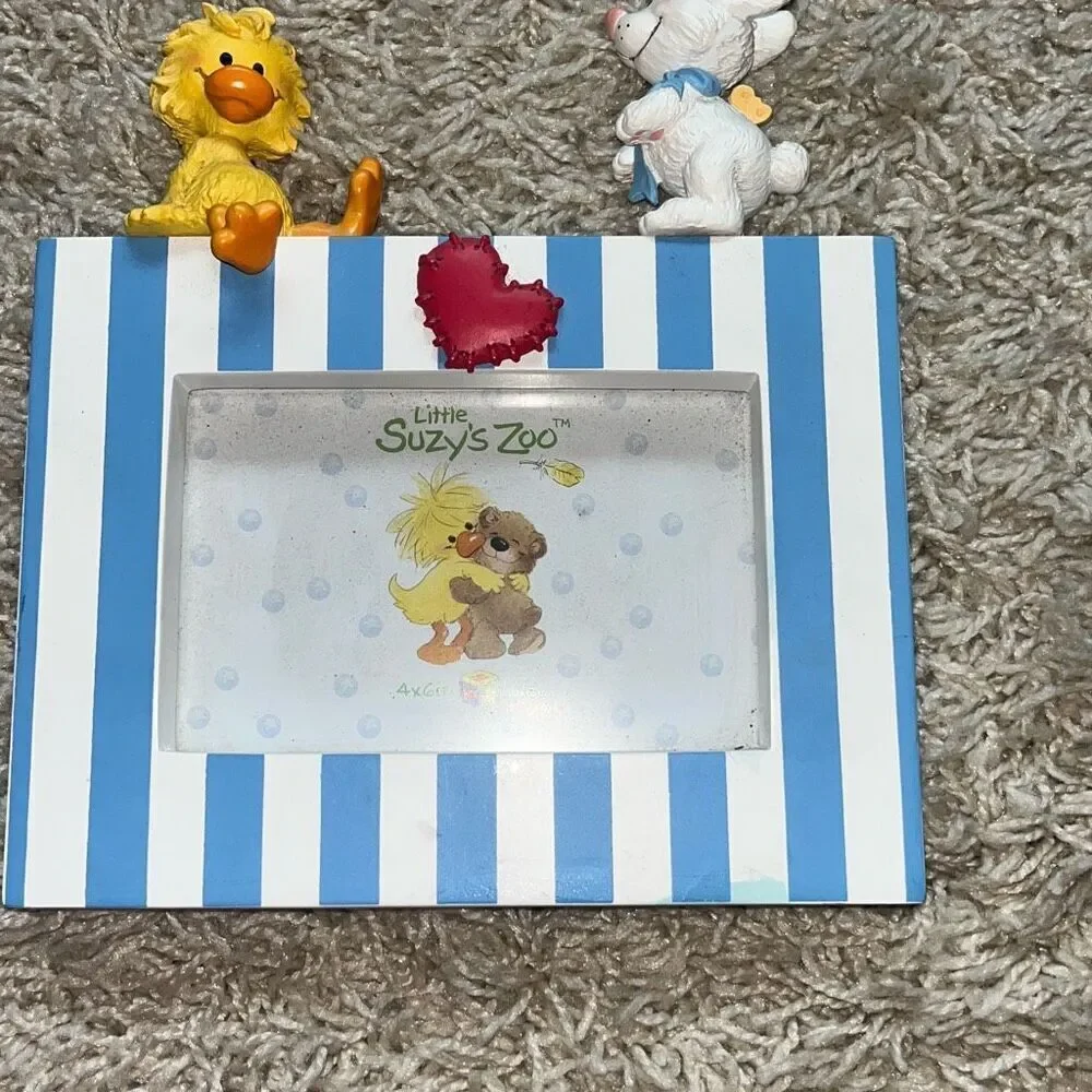 Little Suzy's Zoo Witzy Duck & Lulla Bunny Keepsake Photo Frame 4